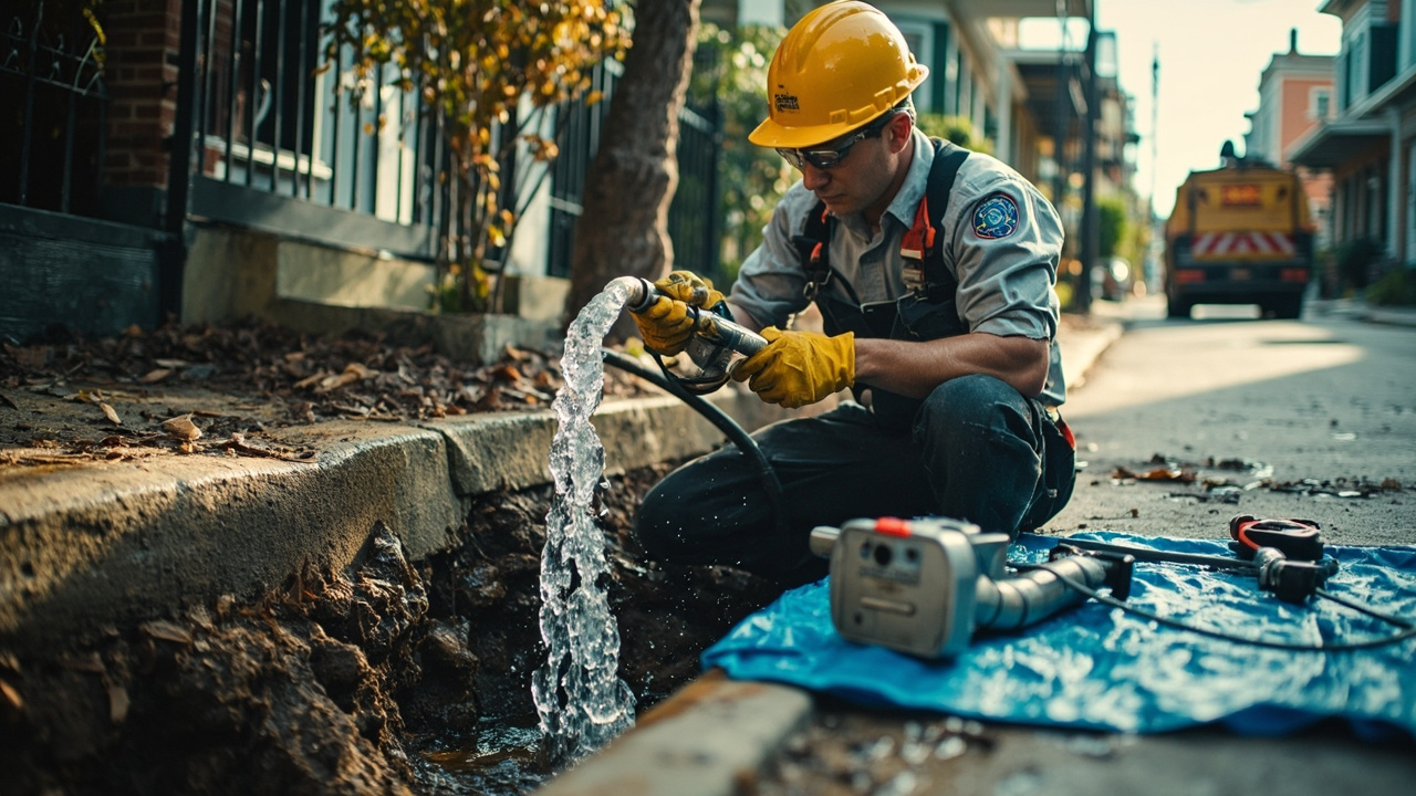 How We Execute Emergency Main Water Line Break Repair