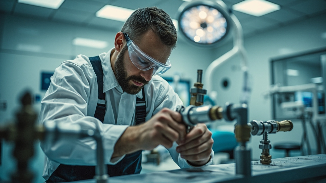 Medical & Dental Gas Plumbing in New Orleans – Zero-Downtime Installation for Critical Healthcare Facilities