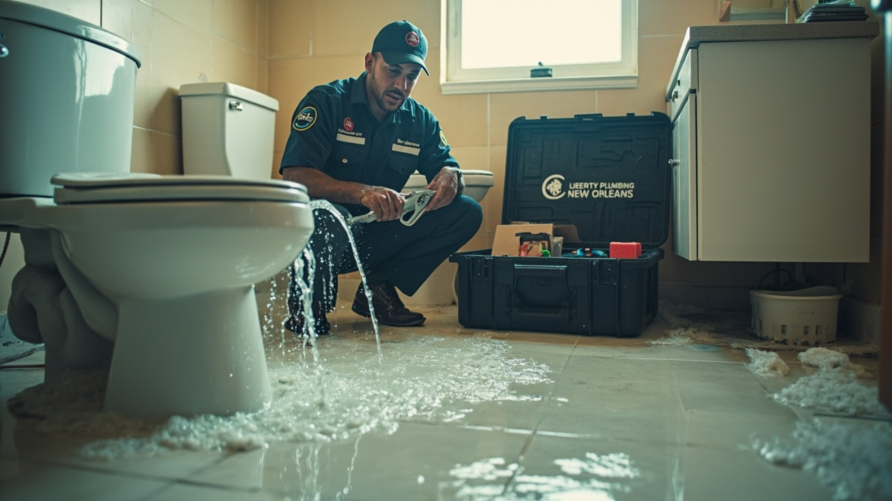 Emergency Overflowing Toilet Repair in New Orleans – Fast Response When Every Second Counts