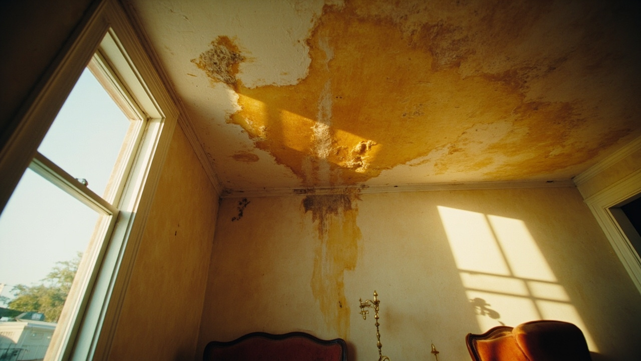 Water Stains on Ceiling or Walls in New Orleans | Expert Diagnosis and Permanent Leak Repair