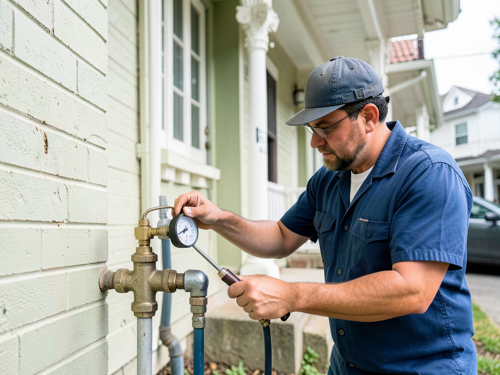 Checking your water pressure at home without calli