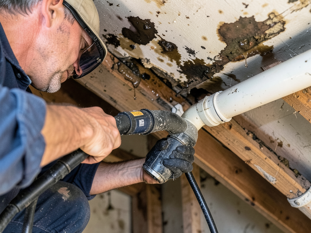 Cleaning out your ac condensate line before the ne