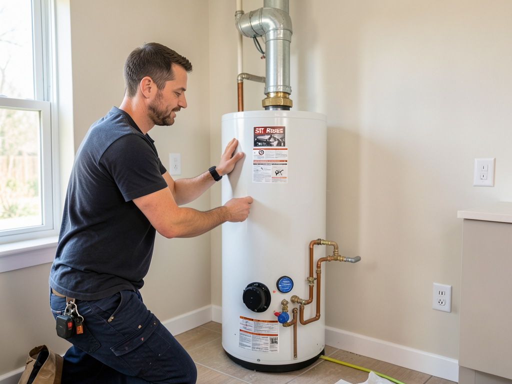 Gas vs electric water heaters for new homes in st