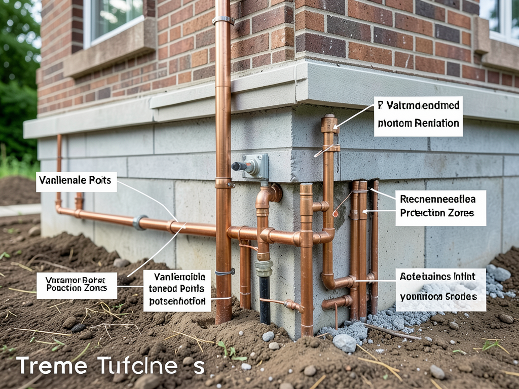 Protecting the Exposed Copper Plumbing on Your Raised Foundation Home in the Treme