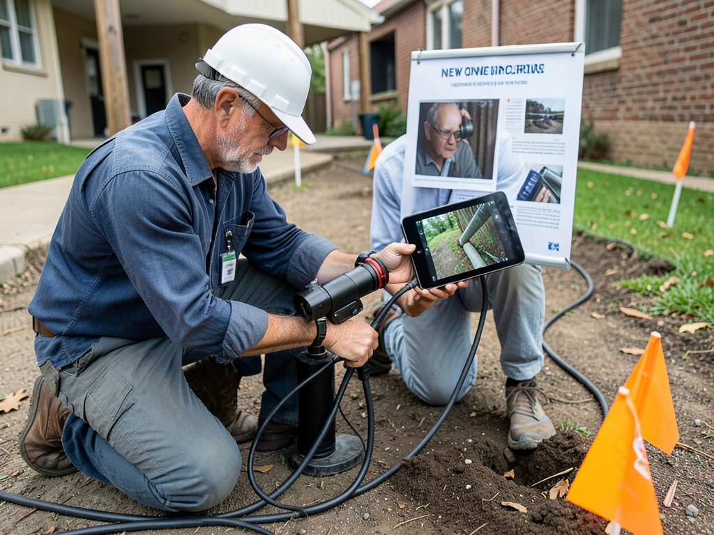 See what is clogging your pipes with a sewer camer