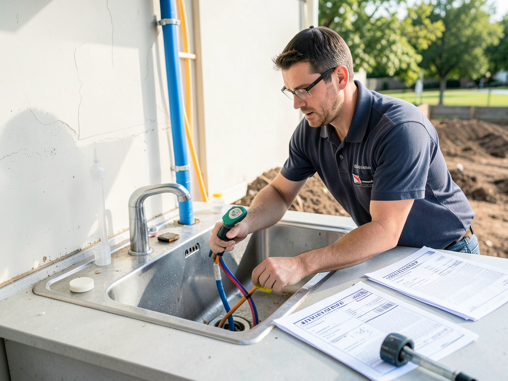 Setting up outdoor kitchen plumbing for your backy