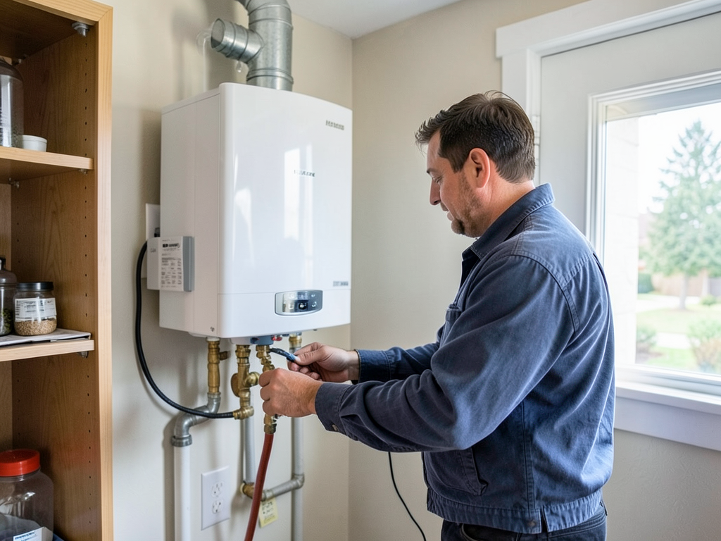 Switching to a tankless water heater in lakeview f